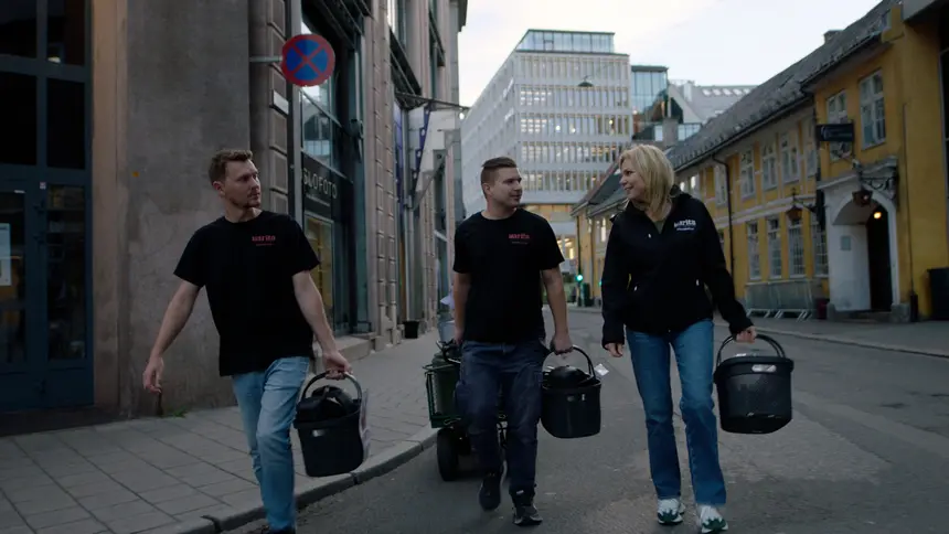 Folk fra Maritastiftelsen